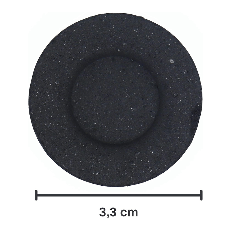 Carboncino  per incenso, largo 3.3cm