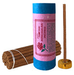 Rosa - 30 Bastoncini di incenso Tibetano Premium - 35g