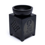 Brucia essenze in pietra ollare - Buddha