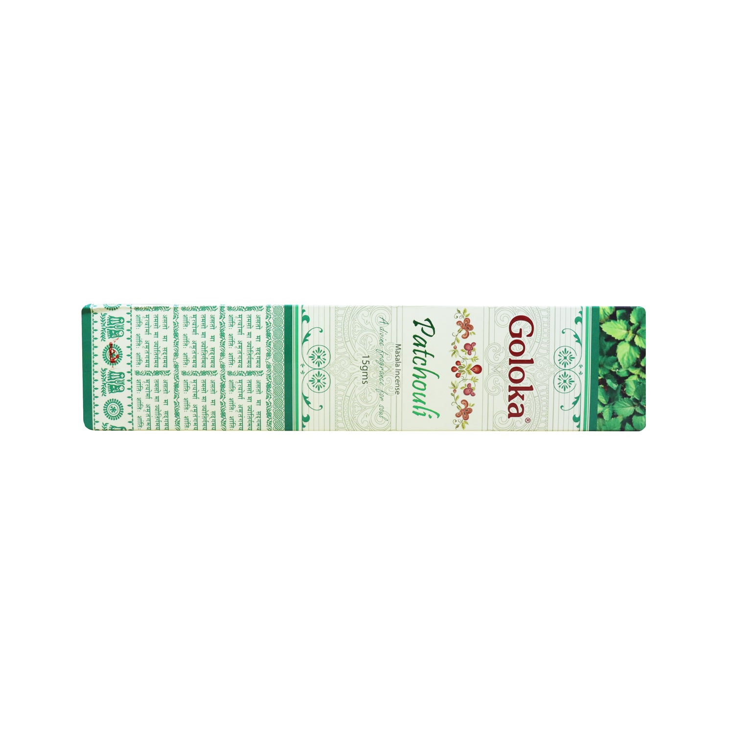 Patchouli - Bastoncini di incenso Goloka - 15g