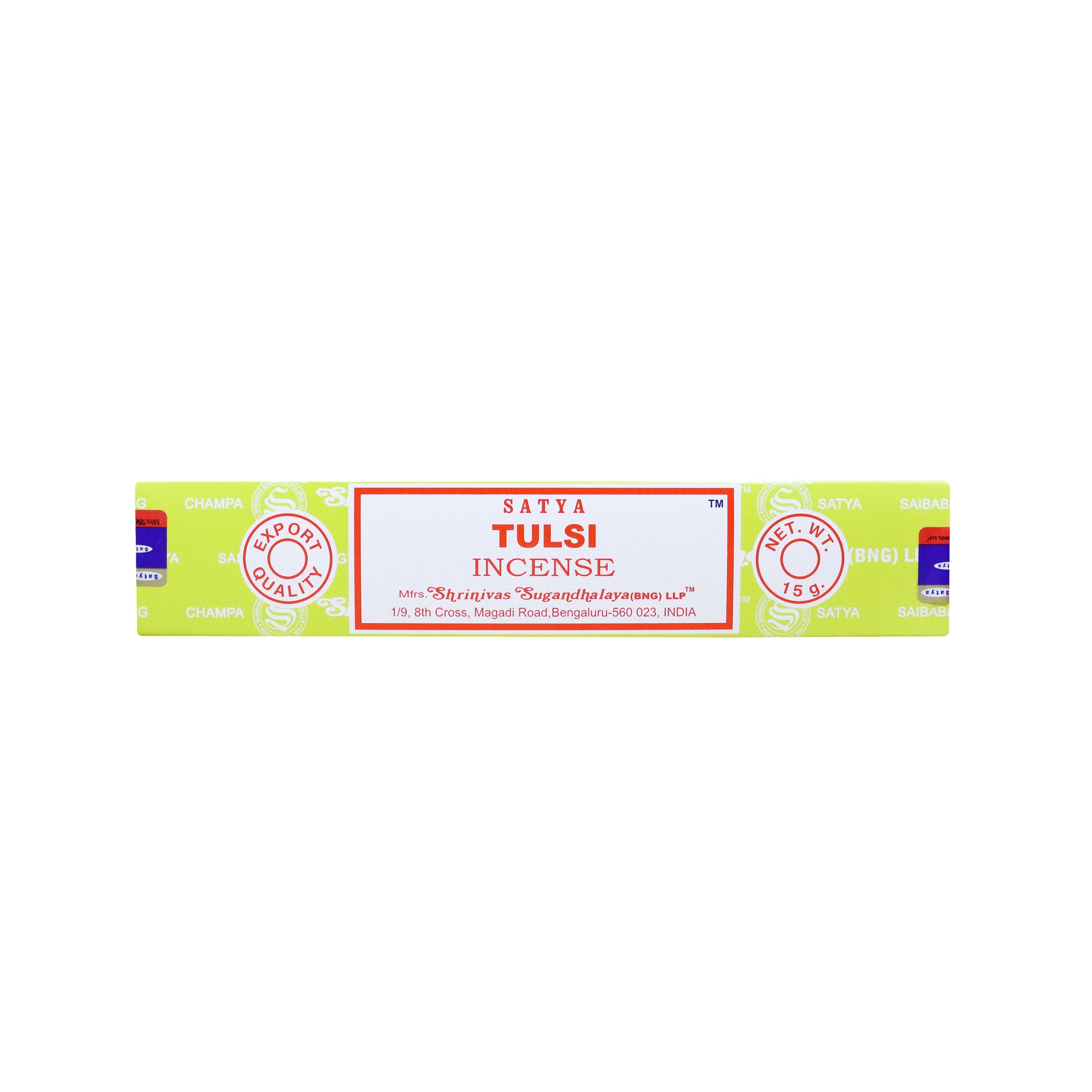 Basilico Sacro Tulsi - Bastoncini d'incenso - Satya Sai Baba - 15g (27393877)