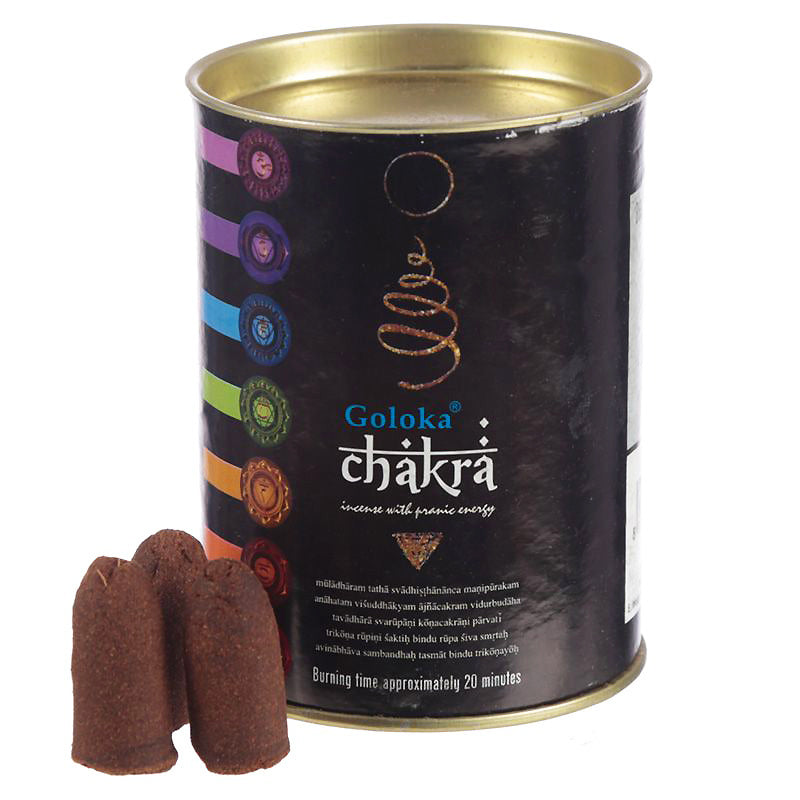 Coni d'Incenso Goloka Backflow - Chakra
