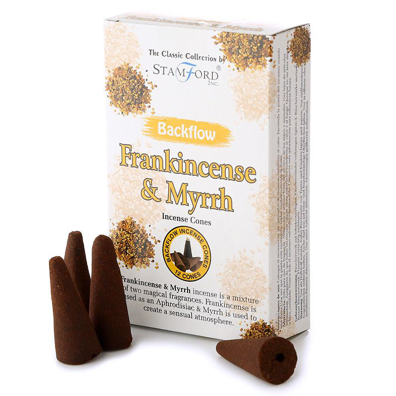 Incenso e Mirra - Coni Riflusso - Stamford - 12pz