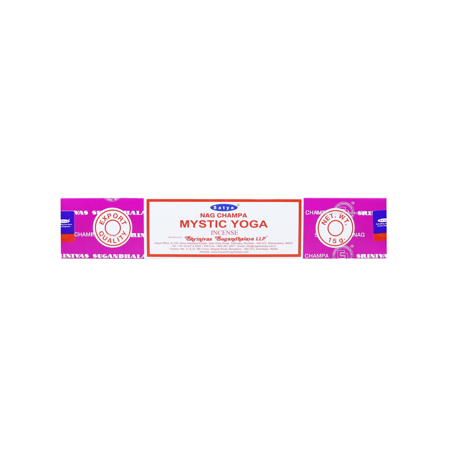 Yoga Mistica - Bastoncini d'incenso - Satya Sai Baba - 15g
