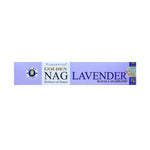 Lavanda - Bastoncini di Incenso - Vijayshree Golden Nag - 15g