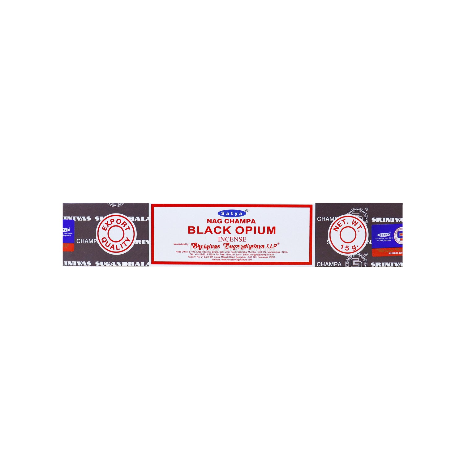 Oppio Nero - Bastoncini d'incenso - Satya Sai Baba - 15g