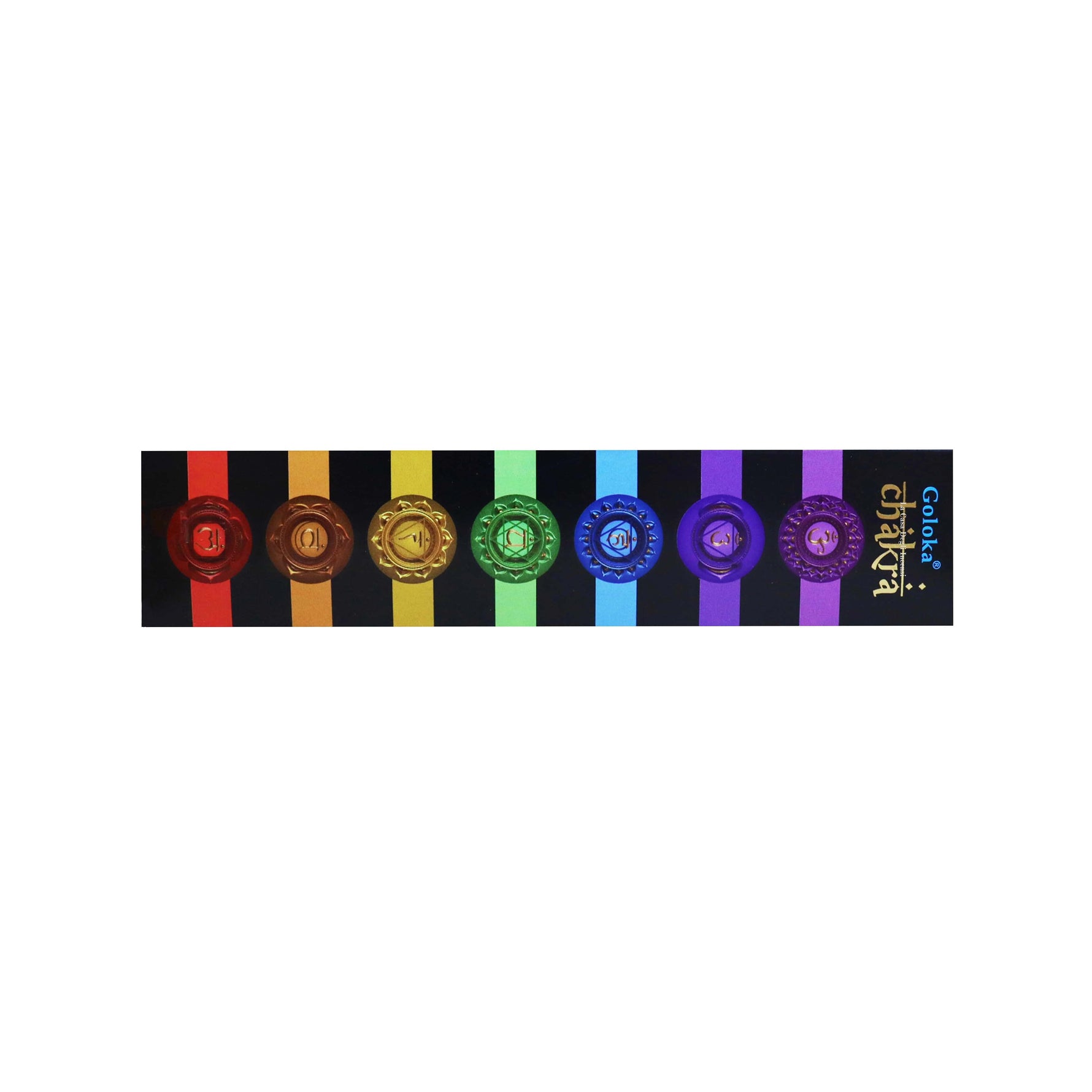 Sette Chakra - Bastoncini di incenso Goloka - 15g