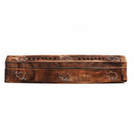 Scatola porta incenso in legno - Elefanti