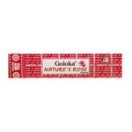 Rosa Naturale - Bastoncini di incenso Goloka - 15g