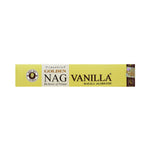 Vaniglia - Bastoncini di Incenso - Vijayshree Golden Nag - 15g