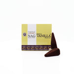 Vaniglia - Coni di Incenso - Vijayshree Golden Nag - 10pz
