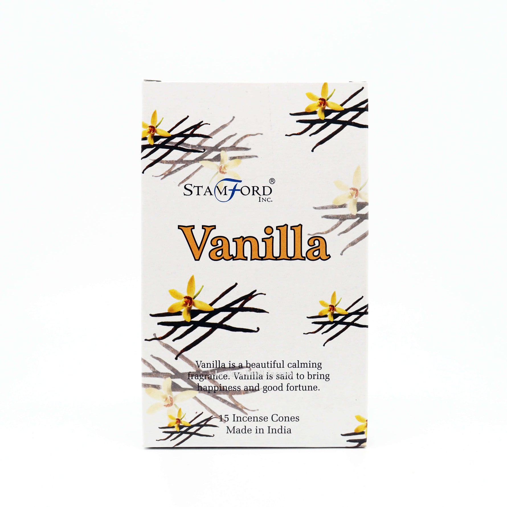 Vaniglia - Coni di incenso - Stamford - 15pz