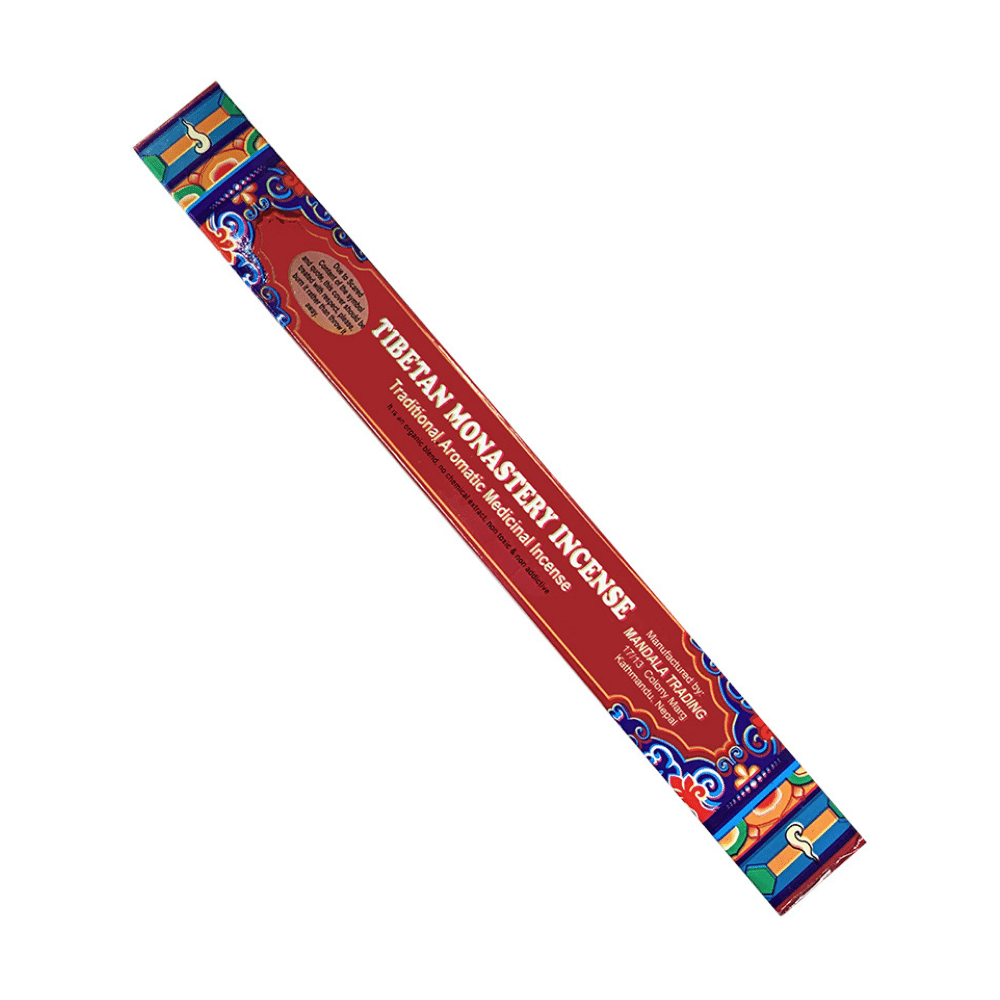 Monastero Tibetano - 30 Bastoncini di incenso Tibetano Premium