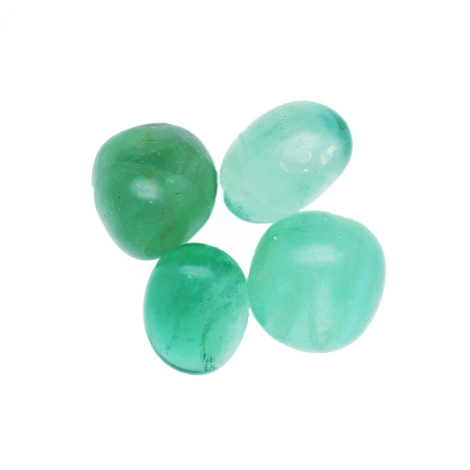 Fluorite Verde Burattata - Taglia S
