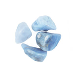 Calcedonio blu Burattato