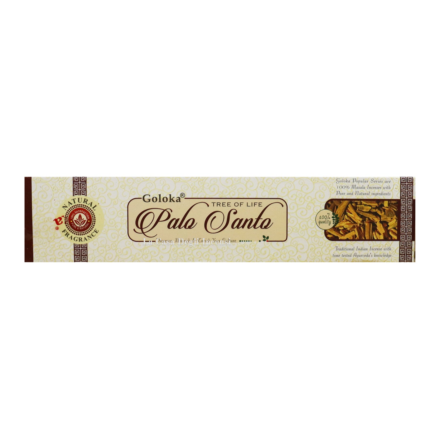 Palo Santo - Bastoncini di incenso Goloka - 15g