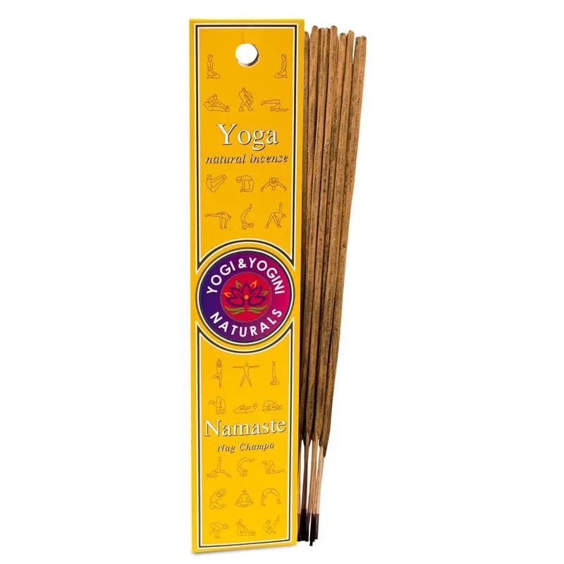 Namaste - Bastoncini di incenso per lo Yoga - Yogi & Yogini Naturals - 20g