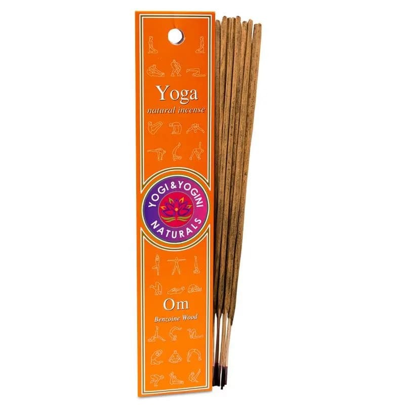 OM - Bastoncini di incenso per lo Yoga - Yogi & Yogini Naturals - 20g