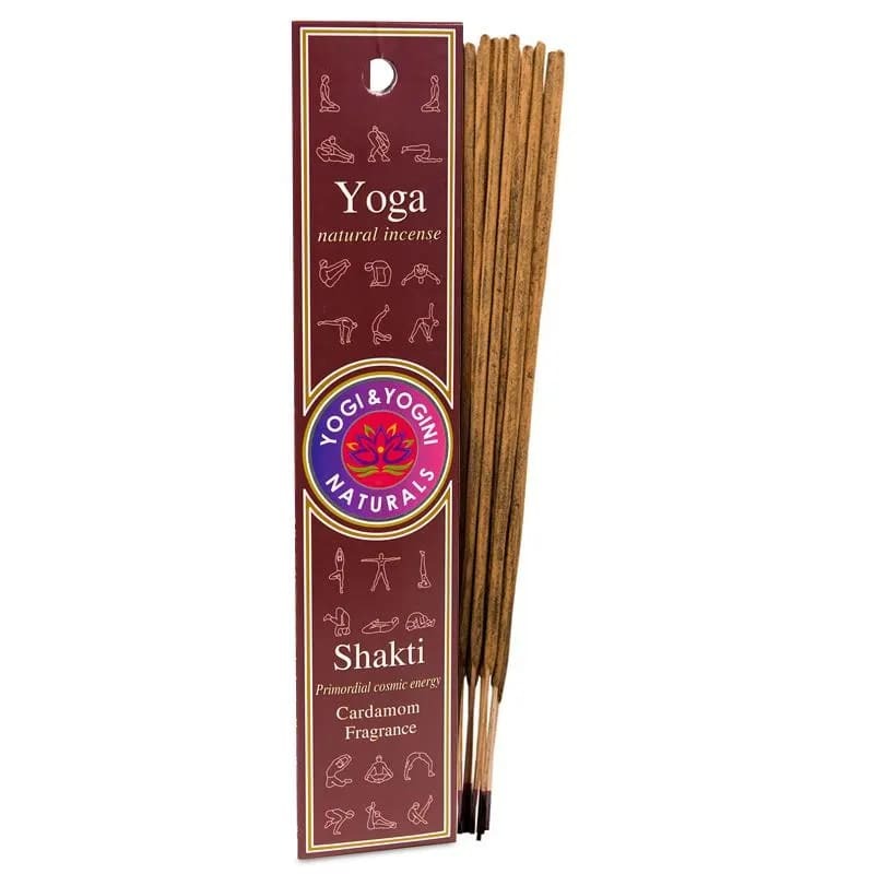 Shakti - Bastoncini di incenso per lo Yoga - Yogi & Yogini Naturals - 20g