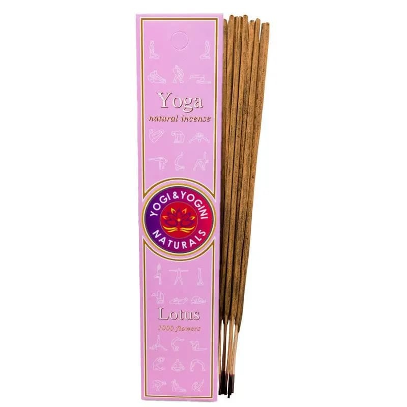 Lotus - Bastoncini di incenso per lo Yoga - Yogi & Yogini Naturals - 20g
