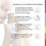 Sette Chakra - Set di 7 Oli essenziali - Aromafume - 70ml - bilancia il tuo Chakra con l'essenza