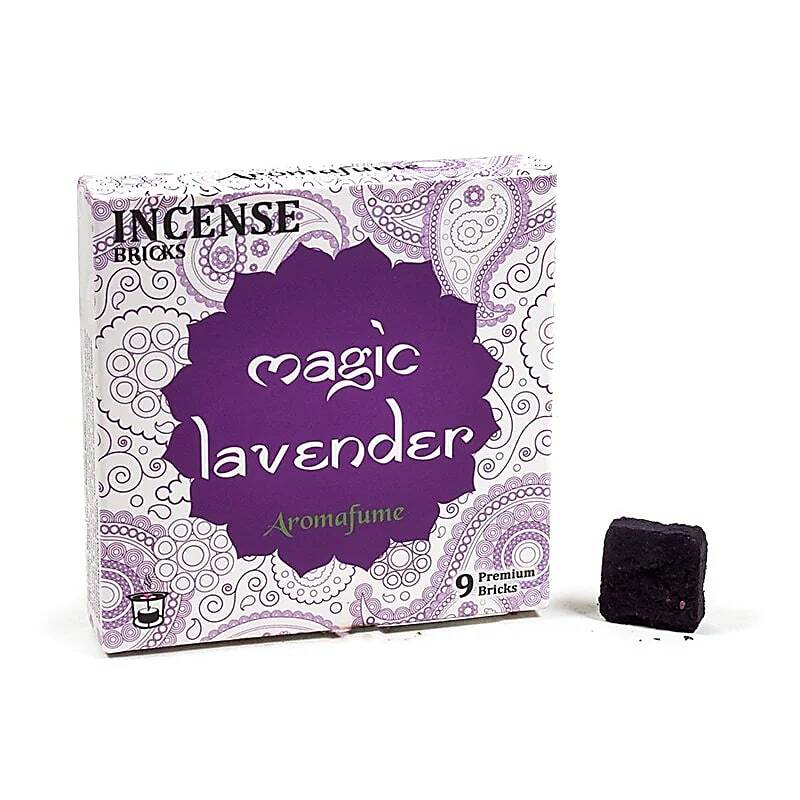 Lavanda - Mattoncini di incenso - Aromafume - 9 Pezzi