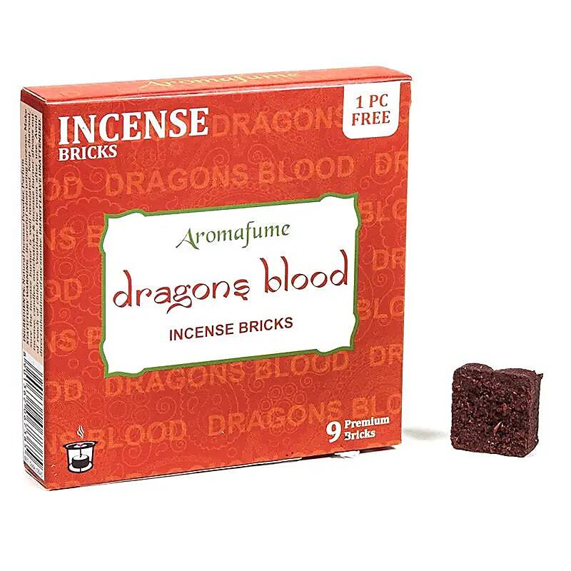 Sangue di Drago - Mattoncini di incenso - Aromafume - 9 Pezzi