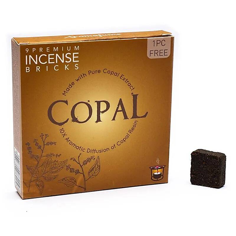 Copale - Mattoncini di incenso - Aromafume - 9 Pezzi