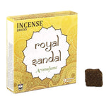 Sandalo - Mattoncini di incenso - Aromafume - 9 Pezzi
