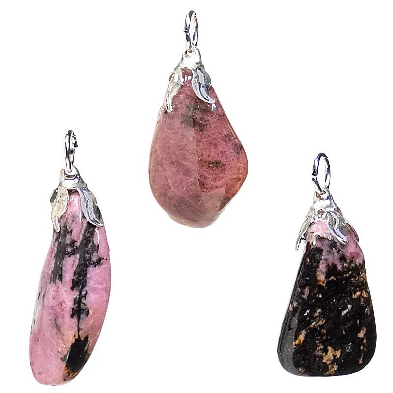Ciondolo in Rodonite