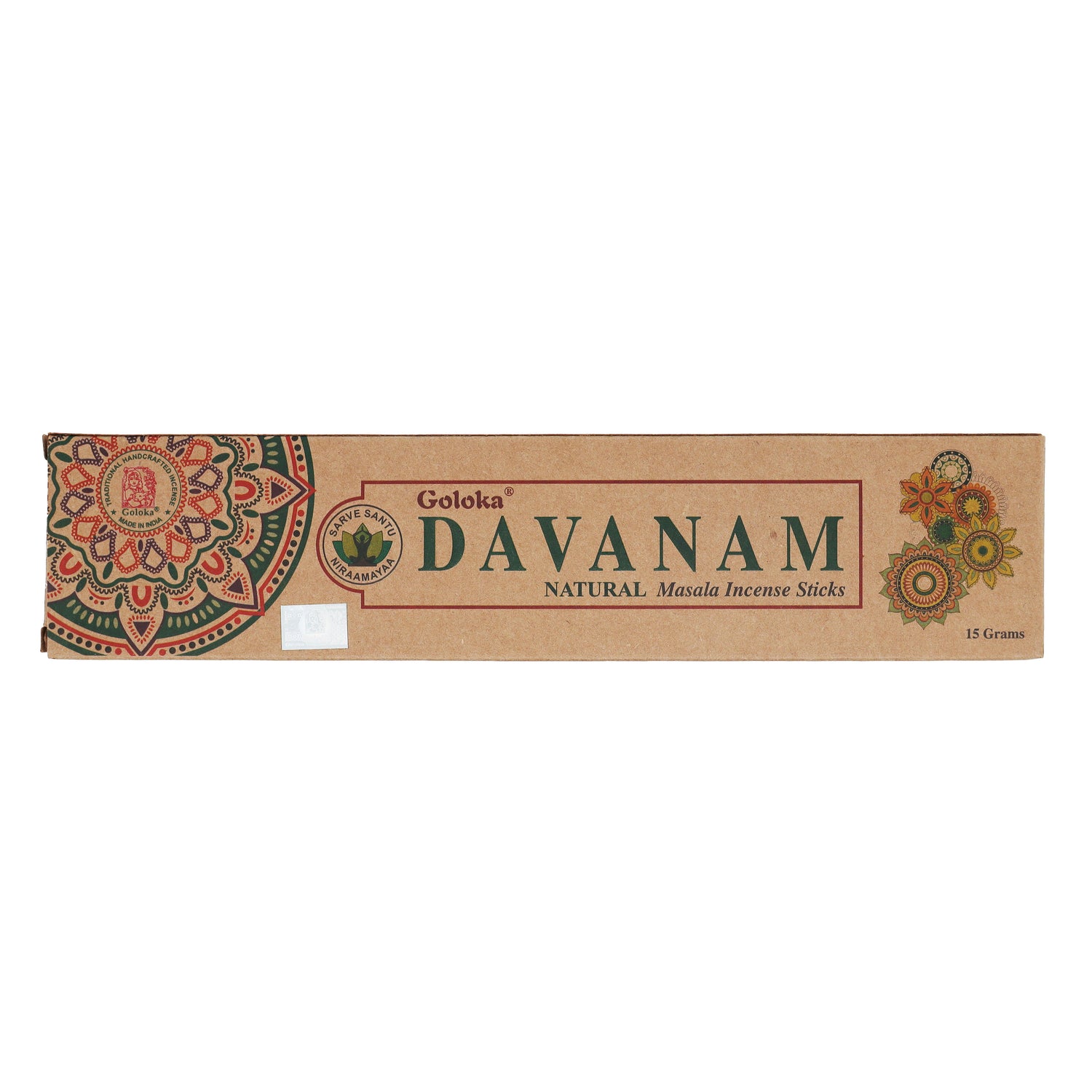 Davanam  - Bastoncini di incenso Goloka - 15g