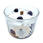 Lavanda e Ametista - Candela Profumata Artigianale - 256g