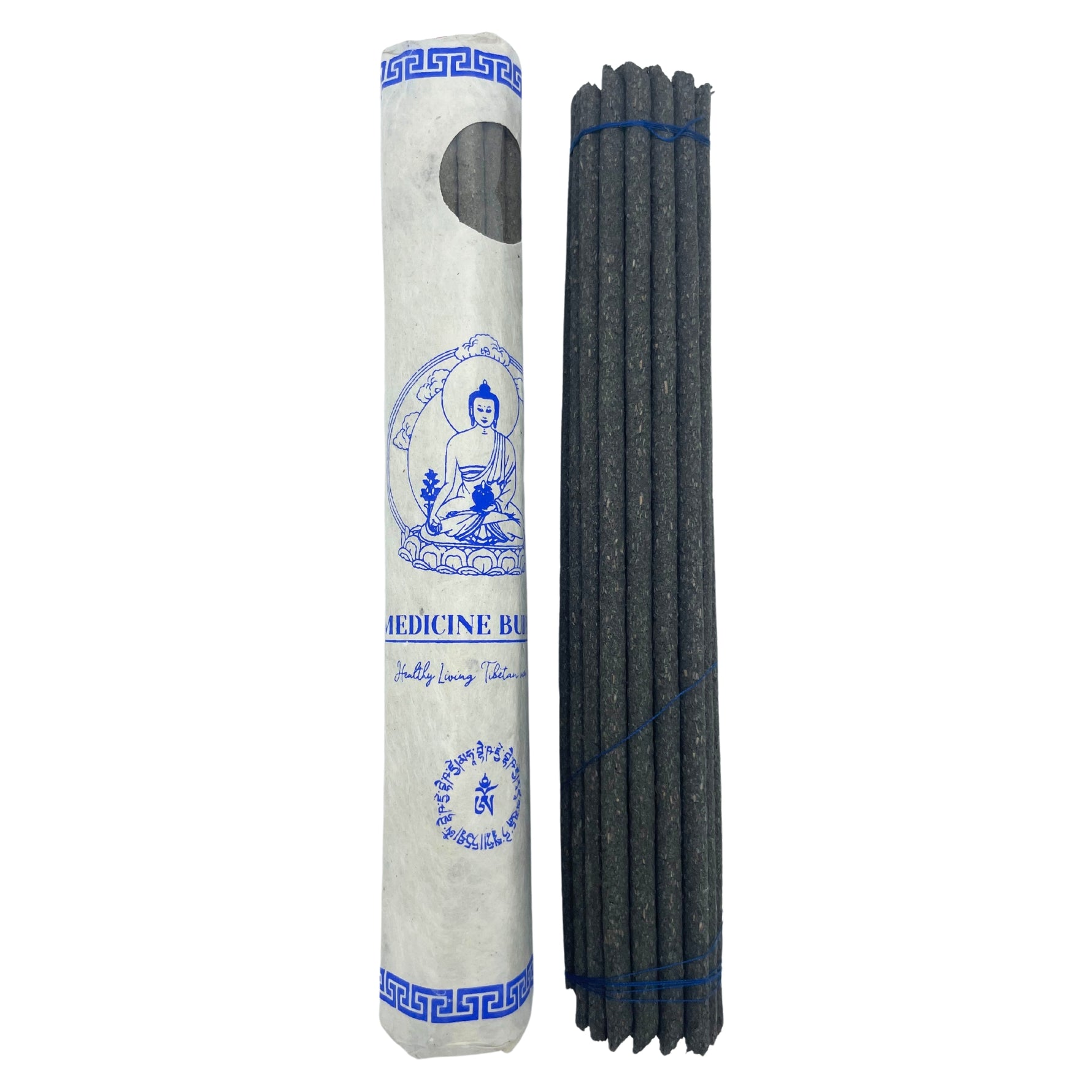 Medicina del Buddha - 30 Bastoncini di incenso Tibetano Premium - 60g