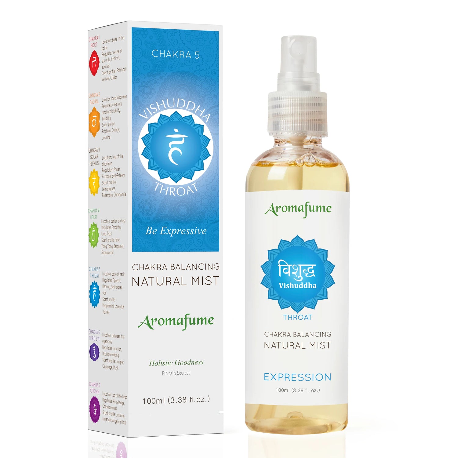 5 Chakra - Deodorante Spray per Ambienti - Aromafume - 100ml