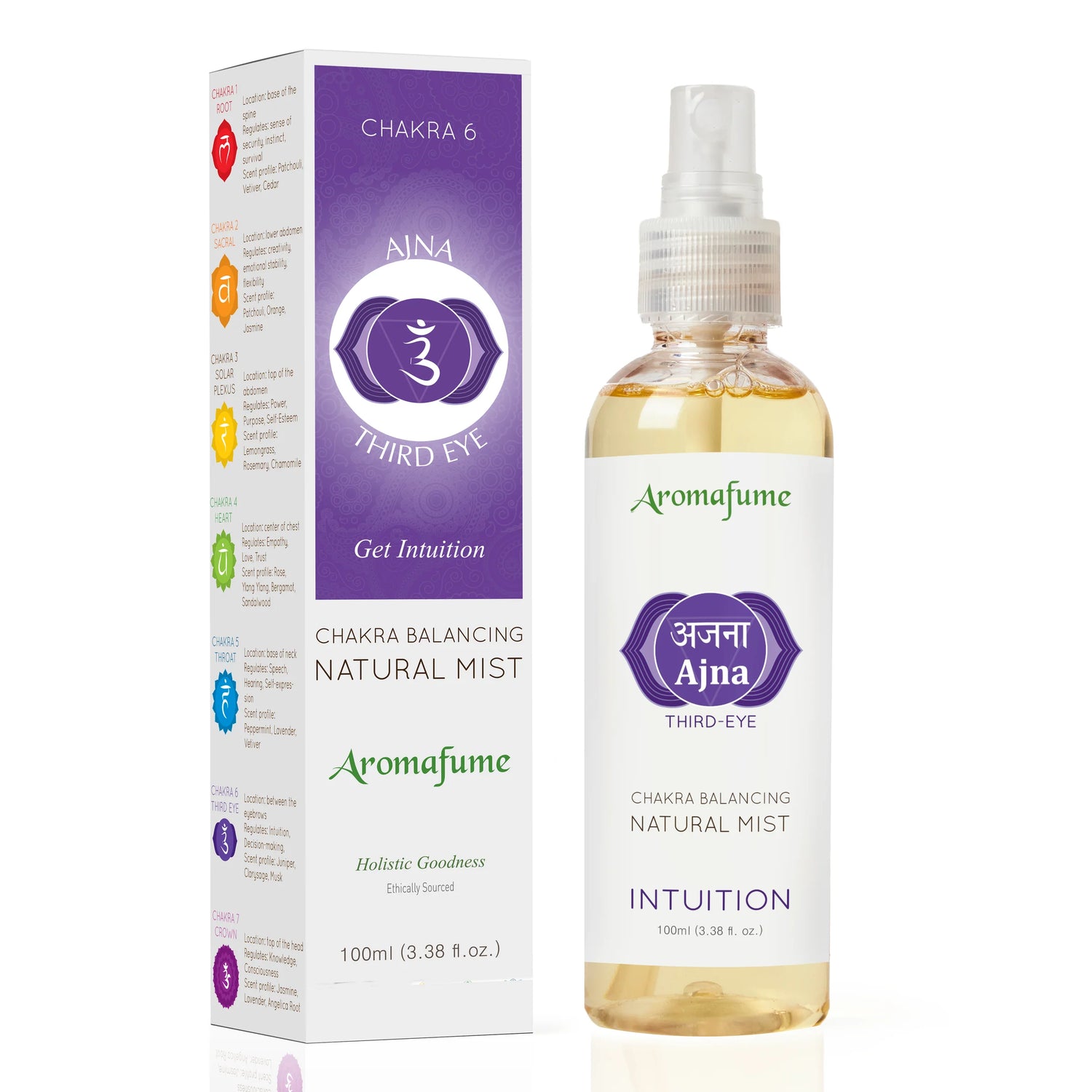 6 Chakra - Deodorante Spray per Ambienti - Aromafume - 100ml