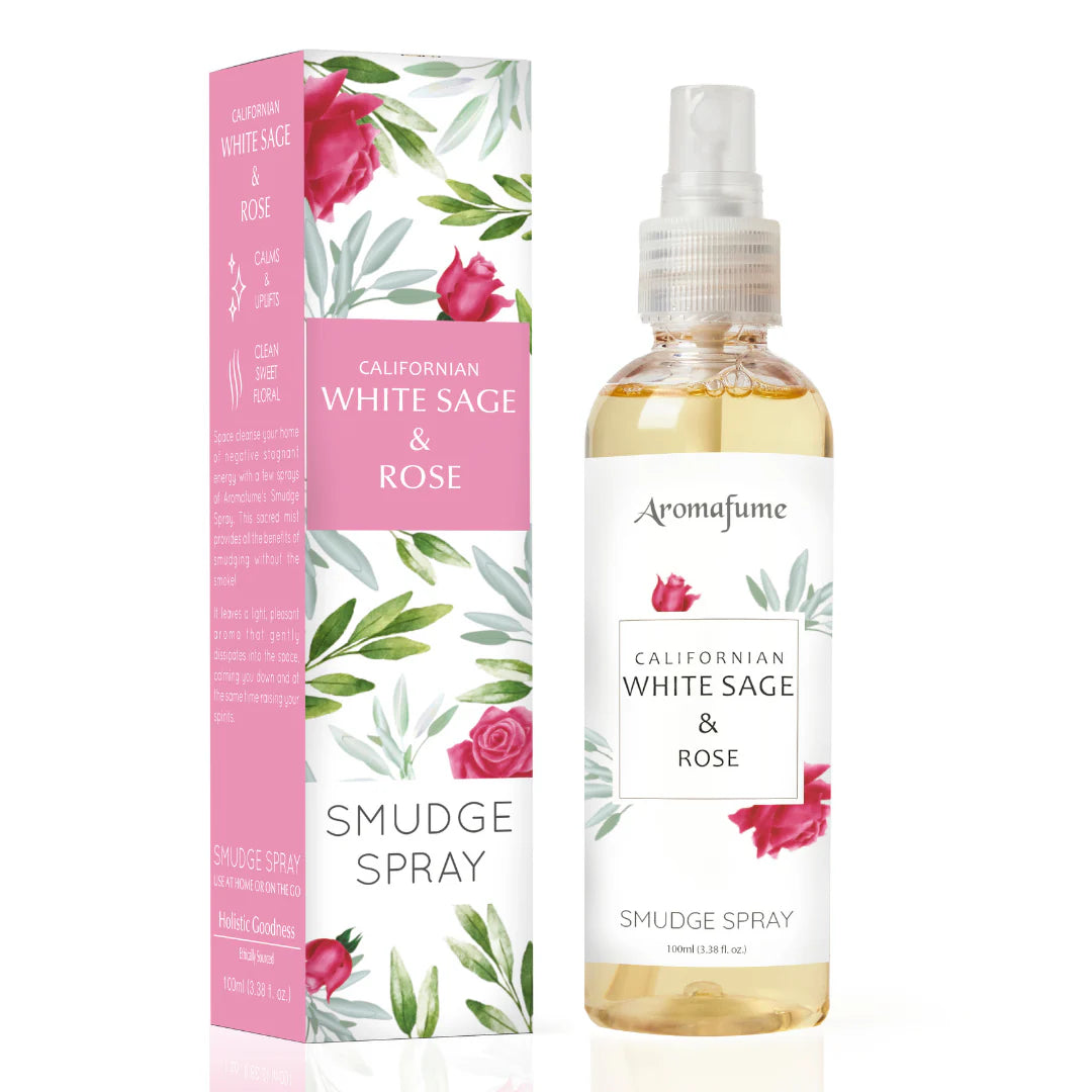 Salvia Bianca e Rosa - Deodorante Spray per Ambienti - Aromafume - 100ml