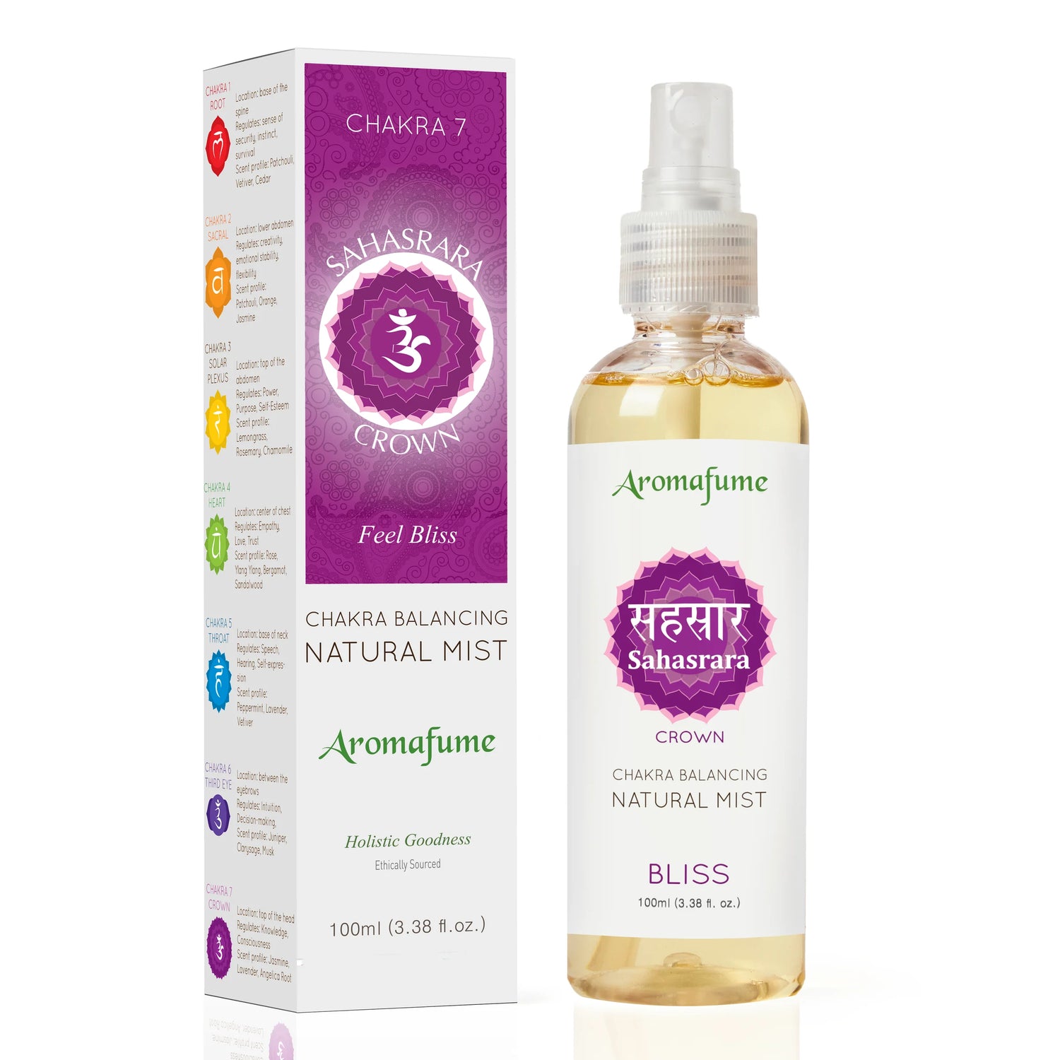 7 Chakra - Deodorante Spray per Ambienti - Aromafume - 100ml