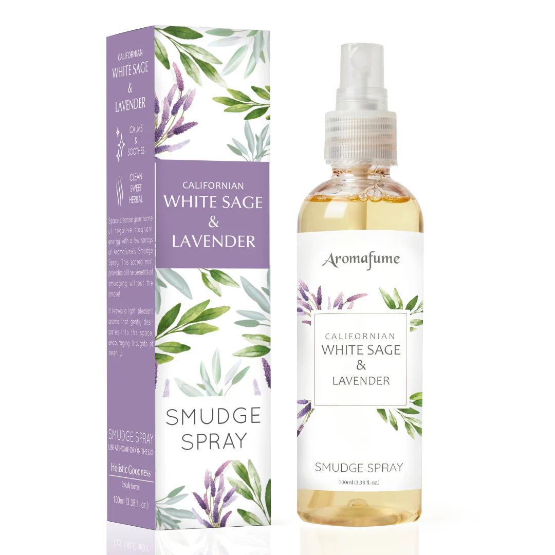 Salvia Bianca e Lavanda - Deodorante Spray per Ambienti - Aromafume - 100ml