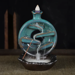 Fontana brucia incenso in ceramica