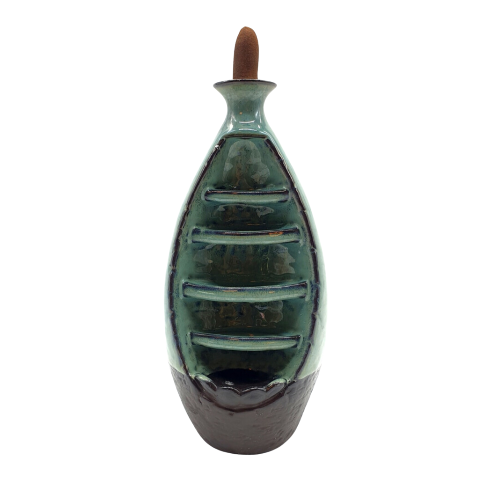 Fontana brucia incenso in ceramica