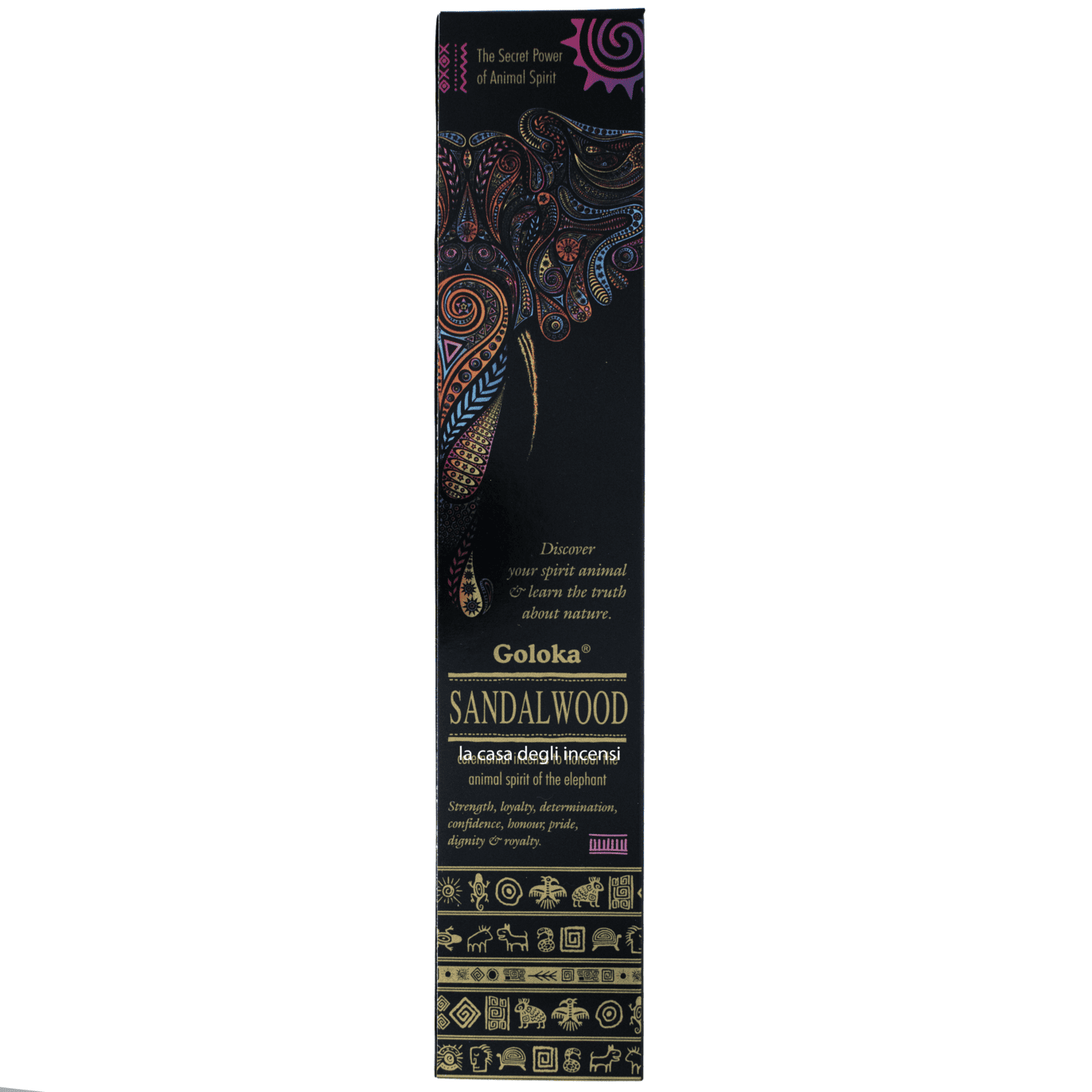 Sandalo - Bastoncini di incenso Animal Spirit Goloka - 25g
