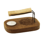 Bruciatore a candela per Palo Santo e Smudge - Hamsa
