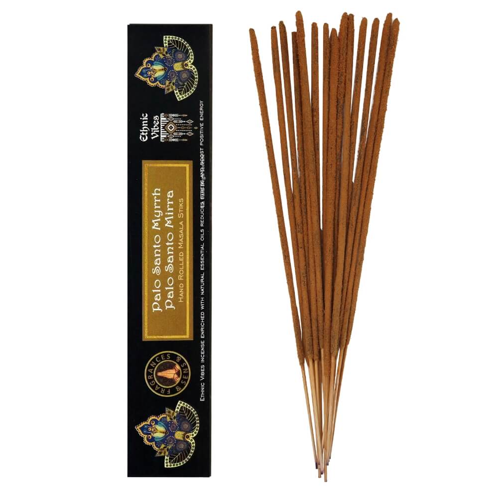 Palo Santo e Mirra - Bastoncini di Incenso - Ethnic Vibes - 15g