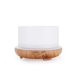 Diffusore bianco on base in legno