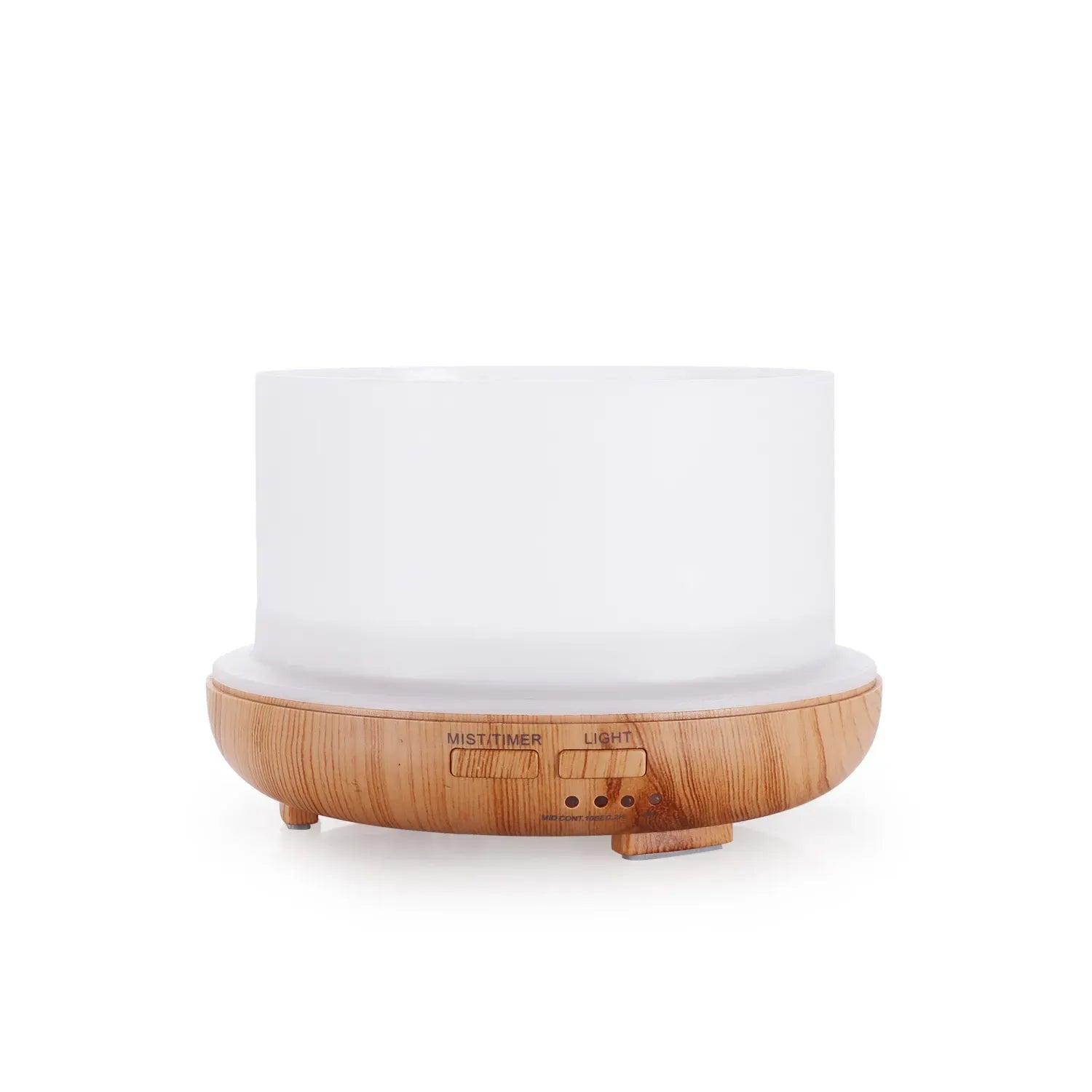 Diffusore bianco on base in legno