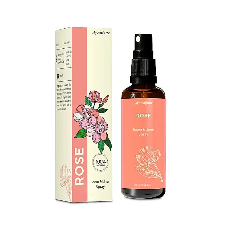 Rosa - Deodorante Spray per Ambienti - Aromafume - 100ml