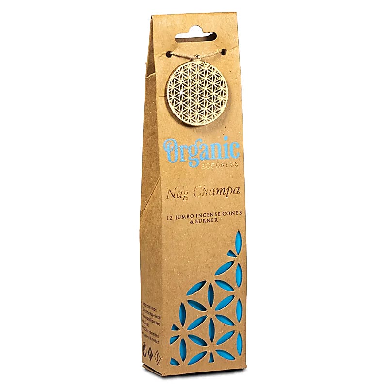 Nag Champa - Coni di incenso con supporto - Song of India - 12pz
