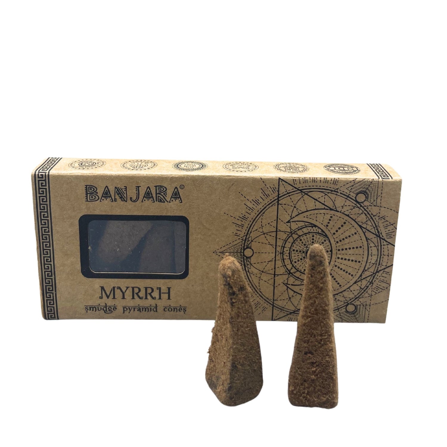 Mirra - Coni di incenso Smudge - Banjara - 10pz