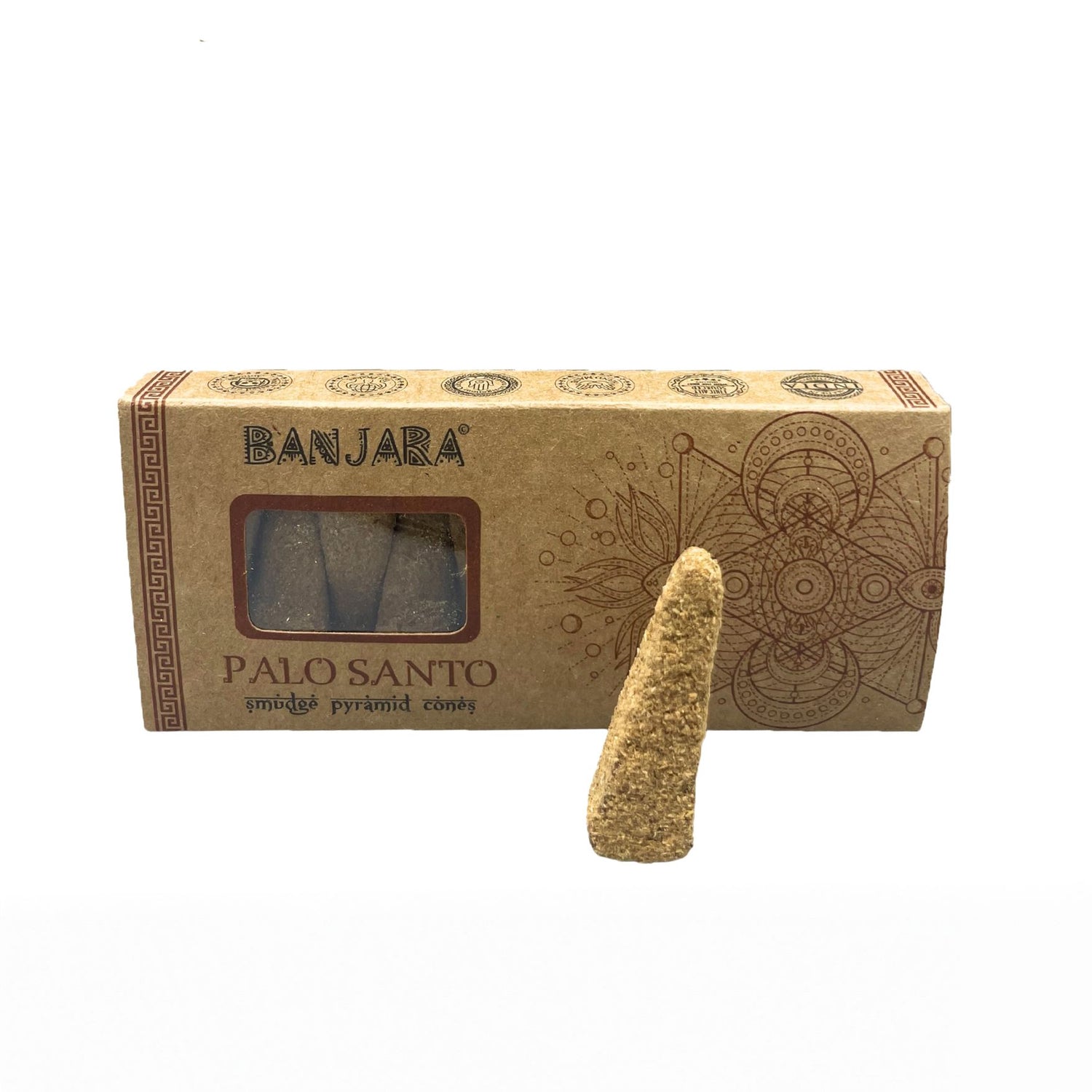 Palo Santo - Coni di incenso Smudge - Banjara - 10pz
