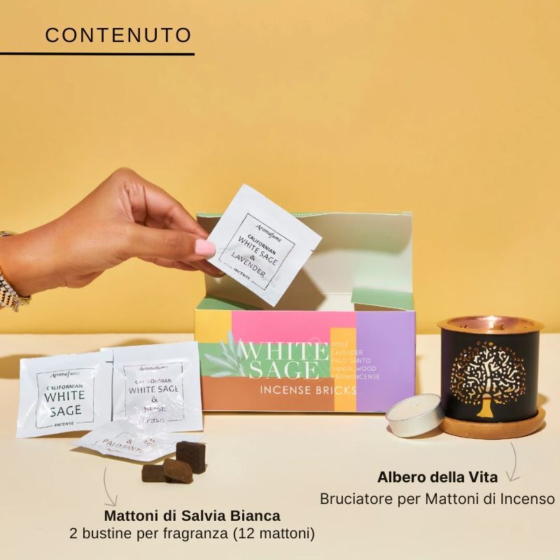 Set Di 2 Bastoncini Di Salvia Bianca (Salvia Apiana) Per Purificazione E Meditazione - Incenso Naturale, Regalo Spirituale, Forniture Per Smudging